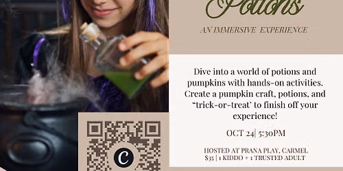 Pumpkins + Potions | An Experience with The PlayLab Co.