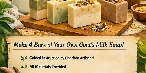 Goats Milk Soap Making Workshop