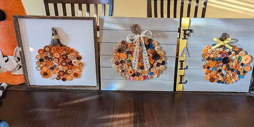 Button Pumpkins