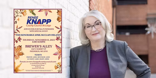 Fall Fundraiser for Councilwoman Renee Knapp