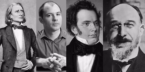 James Huon George at Baroque Hall (August 1st): Liszt, Cochran, Schubert, Satie