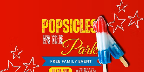 Popsicles in the Park!