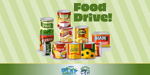 Zach Gordon Youth Center Food Drive