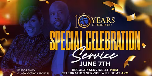 10 Year Anniversary Service