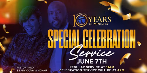 10 Year Anniversary Service