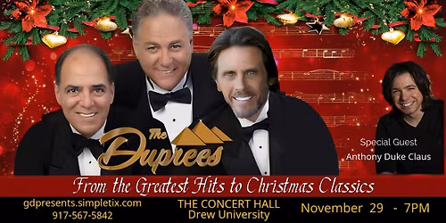 Christmas with The Duprees and Anthony Duke Claus 