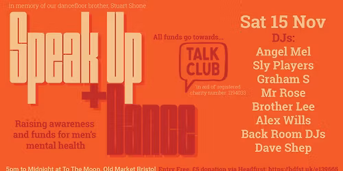 Speak Up & Dance Launch Event