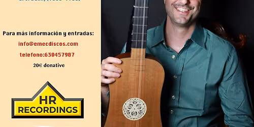 Carlos Cantero : Baroque lute concert