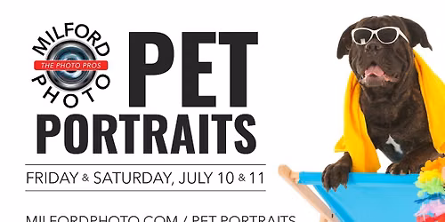 Pet Portraits | Summer Themed! \u26f1\ufe0f