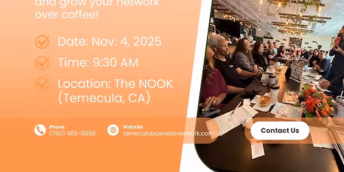\ud83d\udc49 You're Invited: FREE Business Mixer Nov 4th