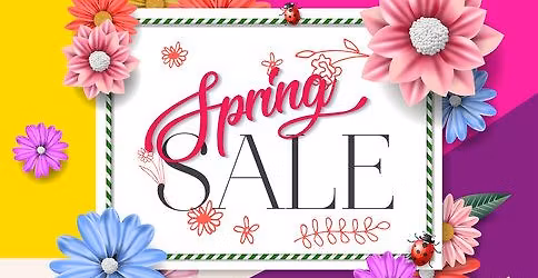 Annual Spring Sale in the Greenhouse!