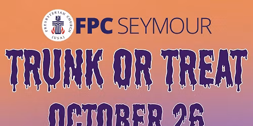 First Presbyterian Church Trunk or Treat