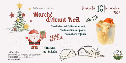 March\u00e9 d\u2019Avant-No\u00ebl \u00e0 la Ch\u00e8vreline \ud83c\udf84
