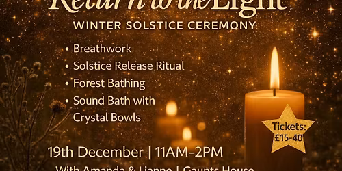 Winter Solstice Ceremony with Nature and Sound