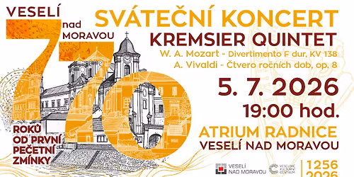 Sv\u00e1te\u010dn\u00ed koncert v atriu radnice | Kremsier Quintet
