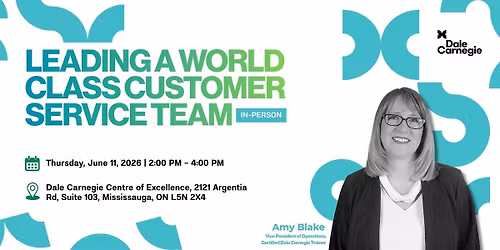 Leading a World Class Customer Service Team
