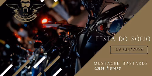 Festa do S\u00f3cio Mustache 2026