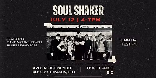 Soul Shaker! Turn Up & Testify at Avo's