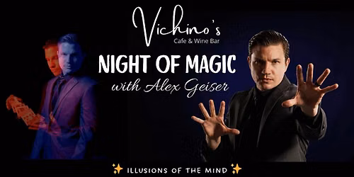 Halloween Magic Show: Bizarre Magic & Mentalism with Alex Geiser