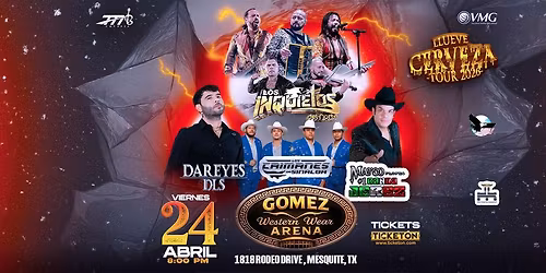 LOS INQUIETOS DEL NORTE, DAREYES DLS & MAS