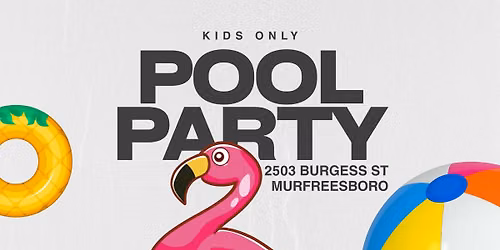 Kids Pool Party
