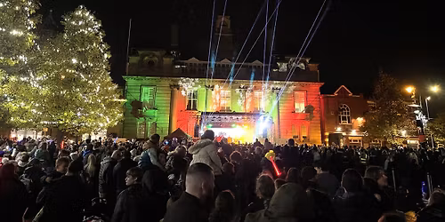 Christmas Lights Switch On Event in Crewe 2025
