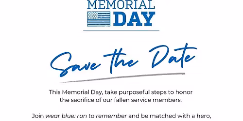 wear blue Memorial Day 5K