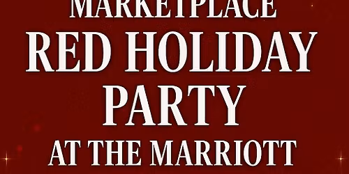 Sip & Shop Marketplace: Red Holiday Party at the Marriott Girls Night Out