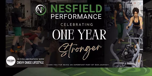 Nesfield Performance Bethesda 1 Year Anniversary