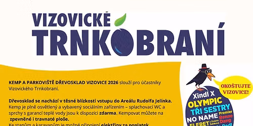 Trnkobran\u00ed 2026 Parking kemp D\u0159evosklad