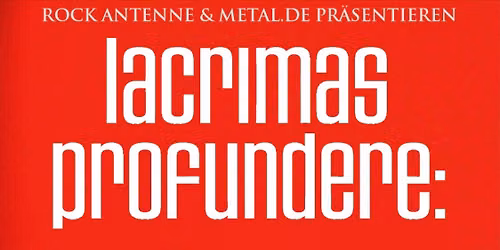 LACRIMAS PROFUNDERE: Magdeburg ALBUM RELEASE SHOW