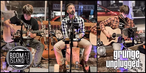 Grunge Unplugged: Boom's 15th Anniversary Block Party! - 7\/11