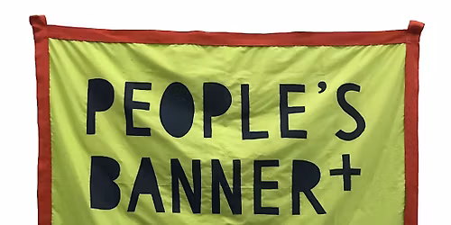 People's Banner Workshop with Migiwa Orimo