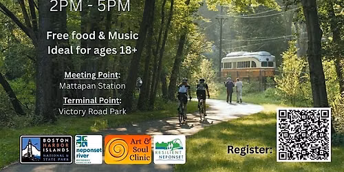 Neponset Greenway Bike Tour + Art Activation