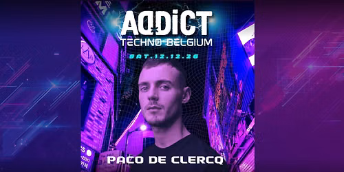 ADDICT Techno Party @ Club Random - Antwerp Belgium