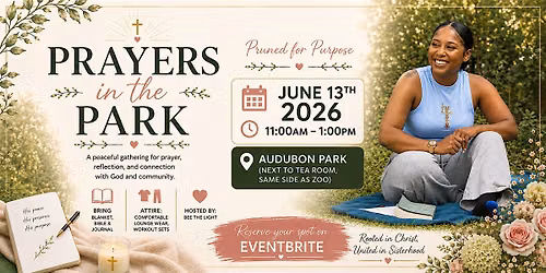 Prayers In The Park : Pruned For Purpose