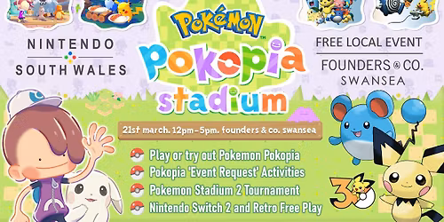 NSW Pokemon Pokopia Stadium