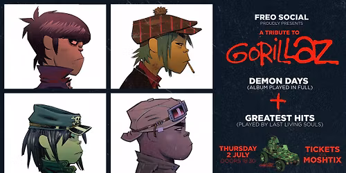 A Tribute to GORILLAZ - Demon Days Album + Greatest Hits played by Last Living Souls