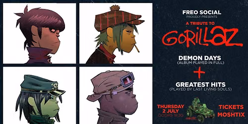 A Tribute to GORILLAZ - Demon Days Album + Greatest Hits played by Last Living Souls