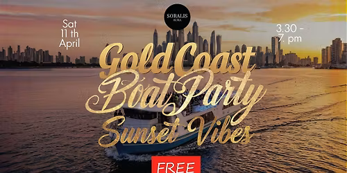 Free Gold Coast Boat Party Sunset Vibes