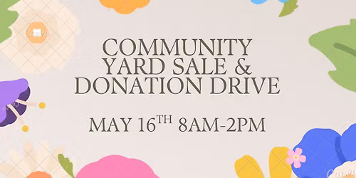 Community Yard Sale