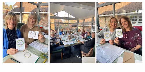 Calligraphy and Cream Tea Workshop