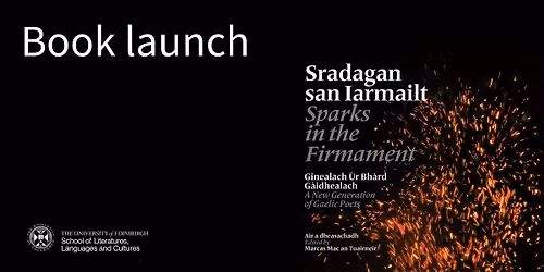 Book launch - Sparks in the Firmament: A New Generation of Gaelic poets