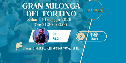Gran Milonga Del Fortino, Tdj Pucci