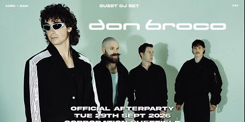 Don Broco Official After Party