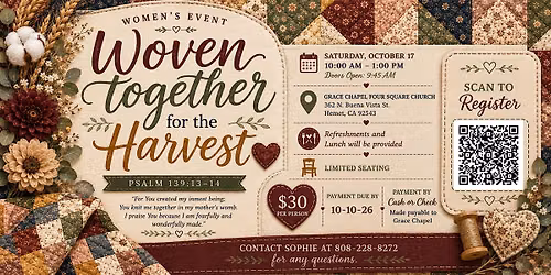 Woven Together for the Harvest