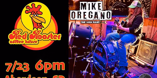 Mike Oregano at Red Rooster Coffee House