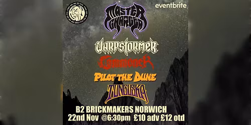 Master charger - Warpstormer - Commoner - Pilot the dune - Tunguska
