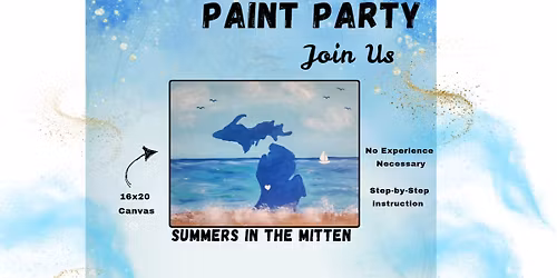 Pizza & Painting 'Summers in the Mitten' - Fricano's Muskegon Lake
