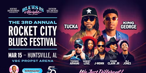 2026 Rocket City Blues Festival at Propst Arena at the Von Braun Center